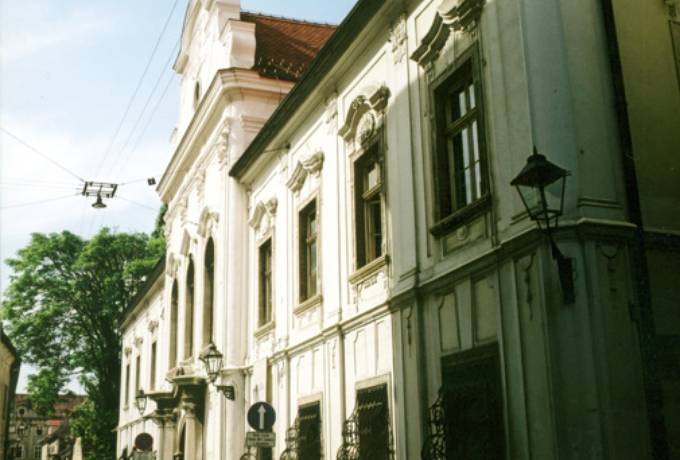 Sadašnja lokacija Hrvatskog povijesnog muzeja - barokna palača Vojković-Oršić-Kulmer-Rauch