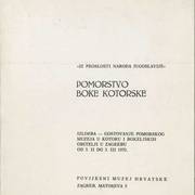 Pomorstvo Boke Kotorske