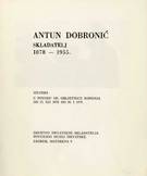 Antun Dobronić, skladatelj 1878. - 1955