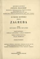 Historical Monuments of the City of Zagreb, Vol. 20