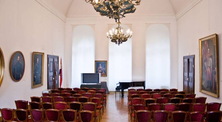 Grand Hall - Baroque palace Vojković-Oršić-Kulmer-Rauch (Croatian History Museum)