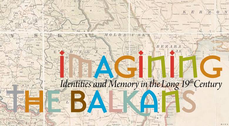 IMAGINING THE BALKANS 
IDENTITIES AND MEMORY IN THE LONG 19th CENTURY; detalj ovitka kataloga izložbe
