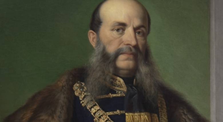 Ban Ivan Mažuranić (1814.-1890.), 1873. g., HPM/PMH-31687 (detalj)
